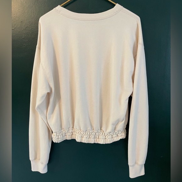 Abercrombie & Fitch lightweight terry cloth crewneck sweatshirt. Size large. - Picture 9 of 9